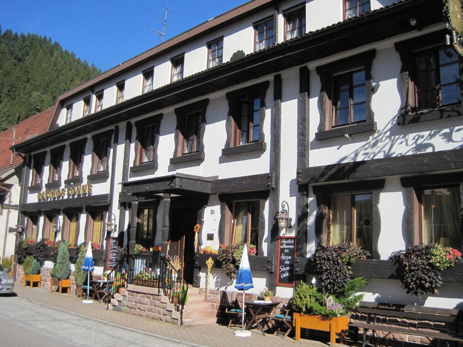 Hotel Restaurant Albans Sonne Bad Rippoldsau-Schapbach Exterior foto